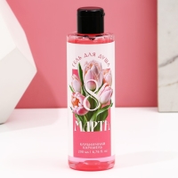 Гель для душа &laquo;С 8 Марта!&raquo;, 200 мл, аромат клубничной карамели, ЧИСТОЕ СЧАСТЬЕ