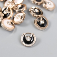 Пуговицы пластик для творчества на ножке "Круг, циркуль. Страза" набор 15 шт МИКС 1,5х1,5 см 94135 Пуговицы пластик для творчества на ножке "Круг, циркуль. Страза" набор 15 шт МИКС 1,5х1,5 см 94135