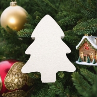 Заготовка из пенопласта "Елочка с узором" 30 х 5 см Заготовка из пенопласта "Елочка с узором" 30 х 5 см