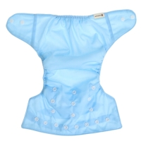 Многоразовый подгузник, 3-15 кг, цвет голубой, Крошка Я