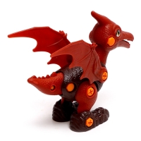 Конструктор винтовой «Птеродактиль», с отвёрткой, 25 элементов Конструктор винтовой «Птеродактиль», с отвёрткой, 25 элементов