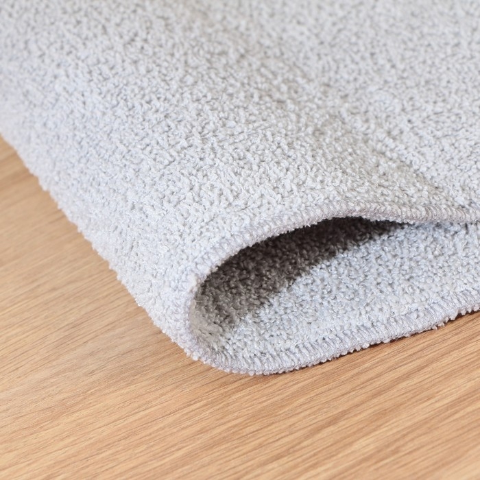 Коврик для сушки посуды Доляна &laquo;Лофт&raquo;, 38&times;50 см, микрофибра, цвет светло-серый