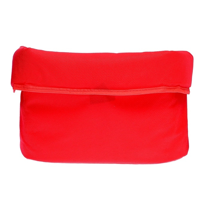 Сиденье для санок - матрас, универсальное, с кнопками, цвет красный Сиденье для санок - матрас, универсальное, с кнопками, цвет красный