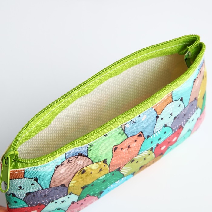Косметичка на молнии, цвет разноцветный Косметичка на молнии, цвет разноцветный