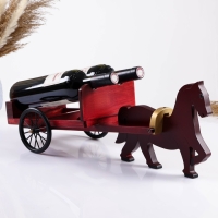 Мини-Бар/Подставка для бутылки Колесница, для 2-х бутылок 38 х 15,5 х 11 см Мини-Бар/Подставка для бутылки Колесница, для 2-х бутылок 38 х 15,5 х 11 см