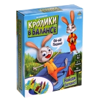 Настольная игра &laquo;Кролики в балансе&raquo;, 1 игрок, 4+