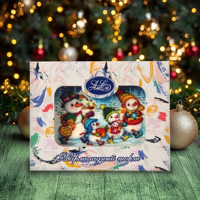 Мармеладный торт "Новый год", МИКС, 180 г