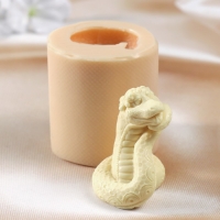 Молд силиконовый "Змея №2" Силикон 6х5х4 см Молд силиконовый "Змея №2" Силикон 6х5х4 см