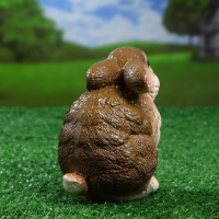 Садовая фигура "Заяц веселый" 14х10х16см Садовая фигура "Заяц веселый" 14х10х16см