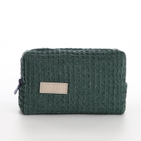 Косметичка на молнии TEXTURA, цвет зелёный Косметичка на молнии TEXTURA, цвет зелёный