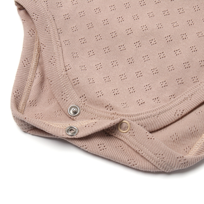 Боди с длинным рукавом, цвет бежевый, рост 62