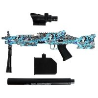 Пулемёт &laquo;M416&raquo;, стреляет орбизами, работает от аккумулятора, цвет МИКС