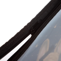 Папка для труда А4, 325 х 230 х 25 мм, молния вокруг, откидная планка, пластиковая, ПТР-1, Calligrata "Бульдожка" Папка для труда А4, 325 х 230 х 25 мм, молния вокруг, откидная планка, пластиковая, ПТР-1, Calligrata "Бульдожка"