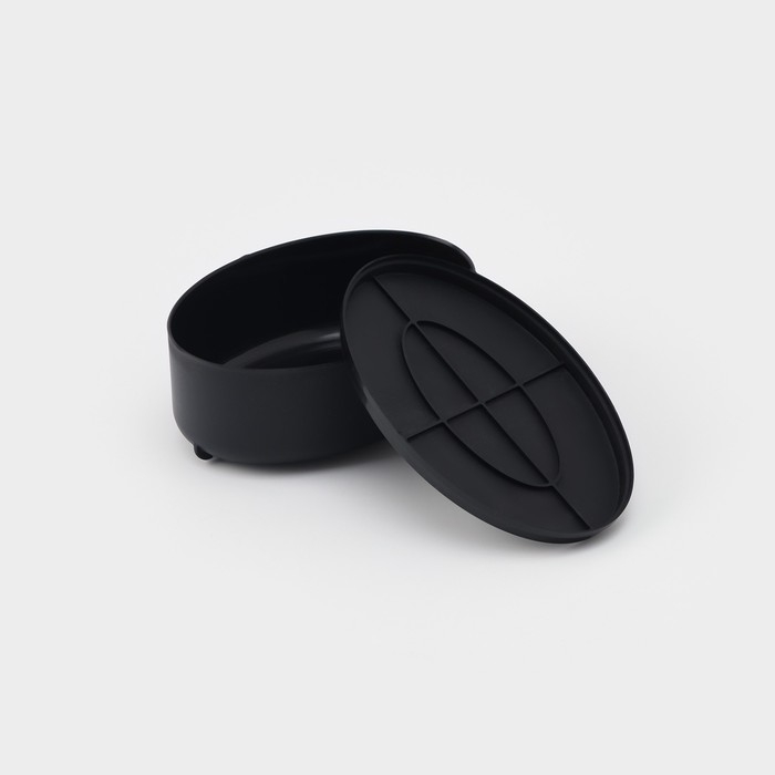 Тёрка с контейнером Magistro Woks, 17&times;12 см, цвет чёрный