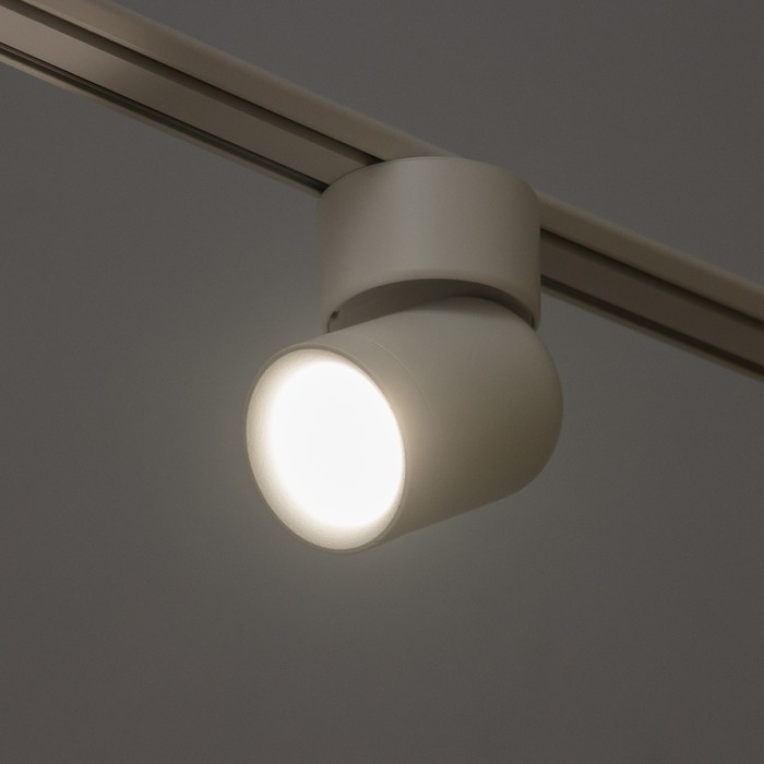 Светильник трековый SLIM Светильник трековый SLIM "Бочонок" LED 10Вт 3000K-6000К 48V CRI90 белый 6,3х6,3х14,5см