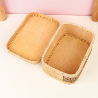 Батонница &laquo;Лилии&raquo;, на шарнире, 22,5&times;16&times;11 см, береста