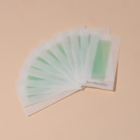 Восковые полоски для депиляции лица, 10 × 5 см, 24 шт, цвет зелёный Восковые полоски для депиляции лица, 10 × 5 см, 24 шт, цвет зелёный