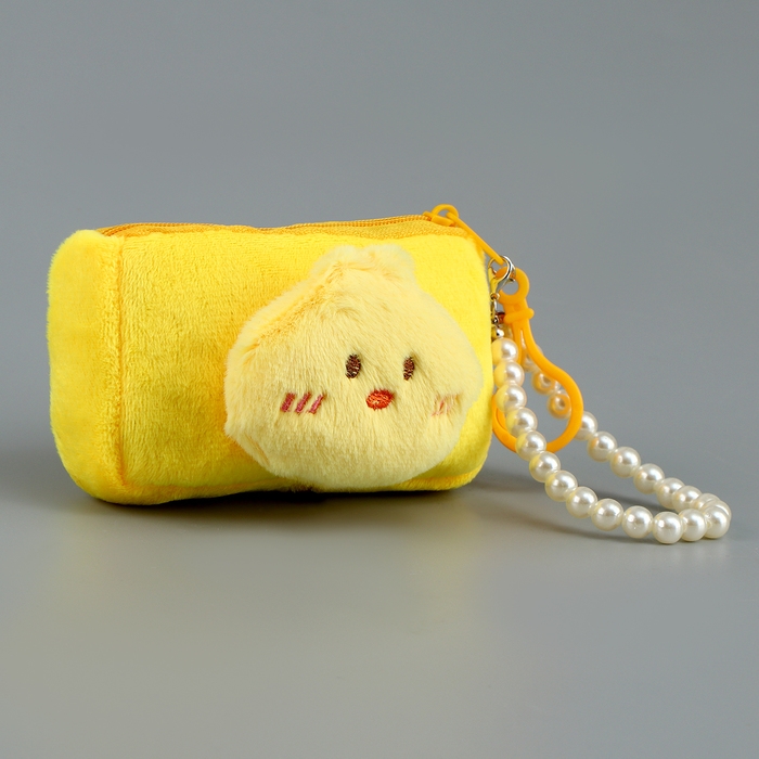 Кошелёк детский «Цыпленок», на брелоке с браслетом Кошелёк детский «Цыпленок», на брелоке с браслетом