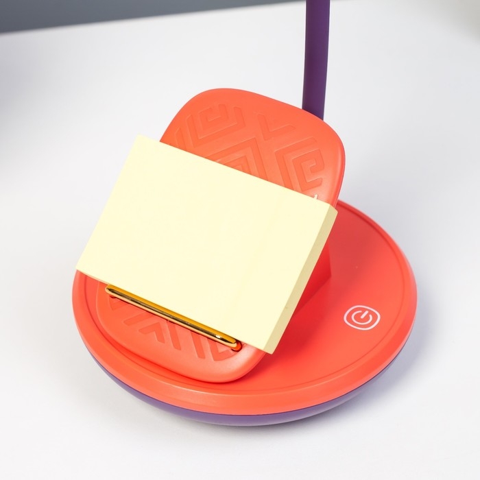 Настольная лампа Эдельс LED 3Вт 3000-6000К USB АКБ оранжевый 12,5х12,5х39,5 см RISALUX Настольная лампа Эдельс LED 3Вт 3000-6000К USB АКБ оранжевый 12,5х12,5х39,5 см RISALUX