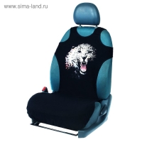 Чехол-майка "Леопард", на переднее сиденье, хлопок Чехол-майка "Леопард", на переднее сиденье, хлопок