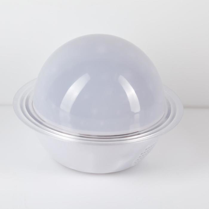 Световой прибор «Звёздное небо» 16 см, динамик, съёмная полусфера, свечение RGB, 5 В Световой прибор «Звёздное небо» 16 см, динамик, съёмная полусфера, свечение RGB, 5 В