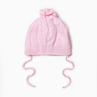 Шапка детская, цвет розовый, размер 42-44 Шапка детская, цвет розовый, размер 42-44
