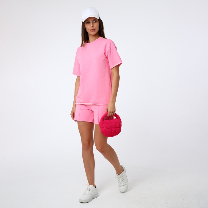 Сумка молодёжная на молнии, цвет розовый Сумка молодёжная на молнии, цвет розовый