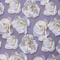 Клеёнка на стол &laquo;Нежная&raquo;, на тканевой основе, рулон 20 метров, ширина 137 см, толщина 0,25 мм