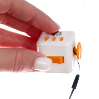 Фиджет кубик антистресс &laquo;При отсутствии праздничного настроения&raquo;, на блистере, новогодний