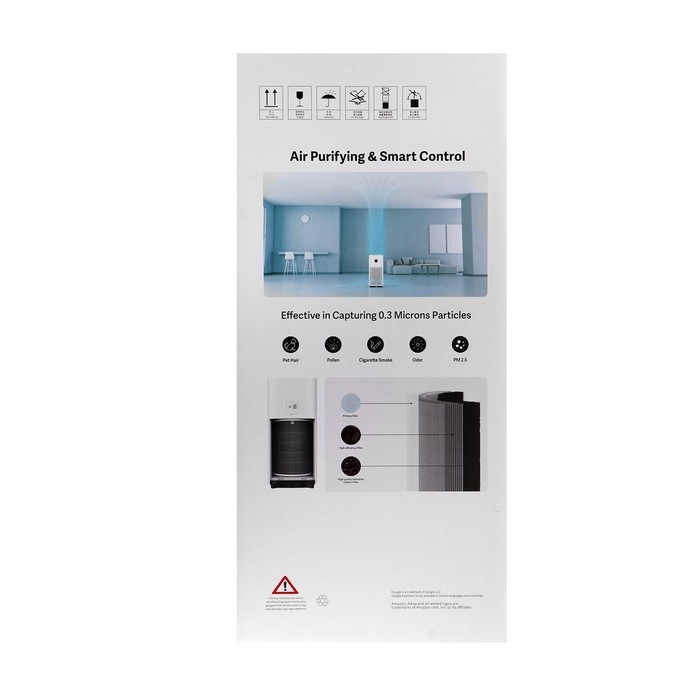 Очиститель воздуха Xiaomi Smart Air Purifier 4 EU, 30 Вт, 400 м3/ч, белый