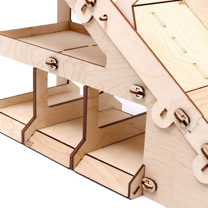 Конструктор &laquo;Парковка. Картинг Парк&raquo;, 146 деталей, 70х17х37 см