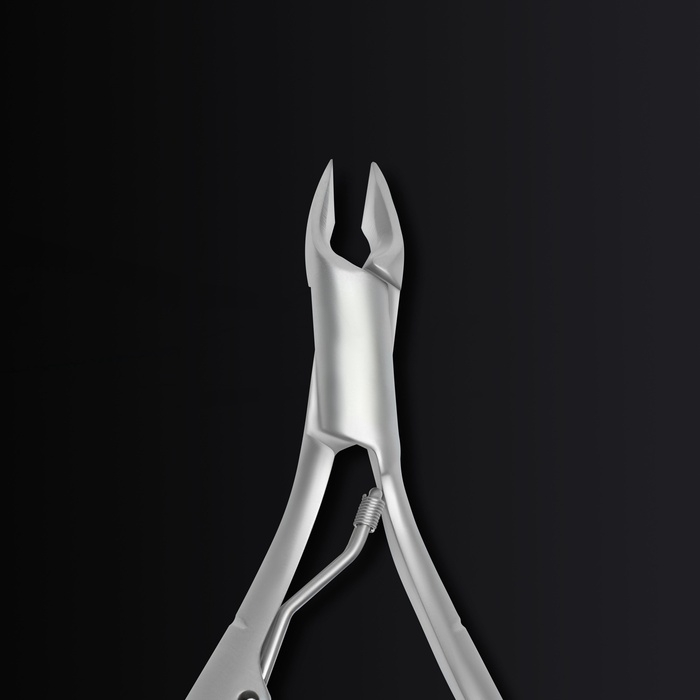 Кусачки маникюрные для кутикулы «Premium satin», эргономичные, 9,3 см, длина лезвия - 7 мм, цвет серебристый Кусачки маникюрные для кутикулы «Premium satin», эргономичные, 9,3 см, длина лезвия - 7 мм, цвет серебристый