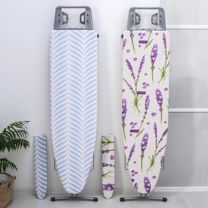 Доска гладильная Nika &laquo;Ника 3+&raquo;, 122&times;34 см, два положения высоты 70,85 см, рисунок микс