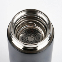 Термос, 500 мл, Basic, с ситечком, сохраняет тепло 10 ч, 23 х 6.5 см Термос, 500 мл, Basic, с ситечком, сохраняет тепло 10 ч, 23 х 6.5 см