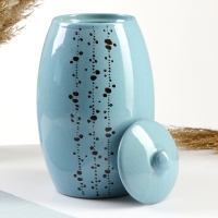 Бочонок "Псковский" большой 2,8л / 26,6х16см, блюз