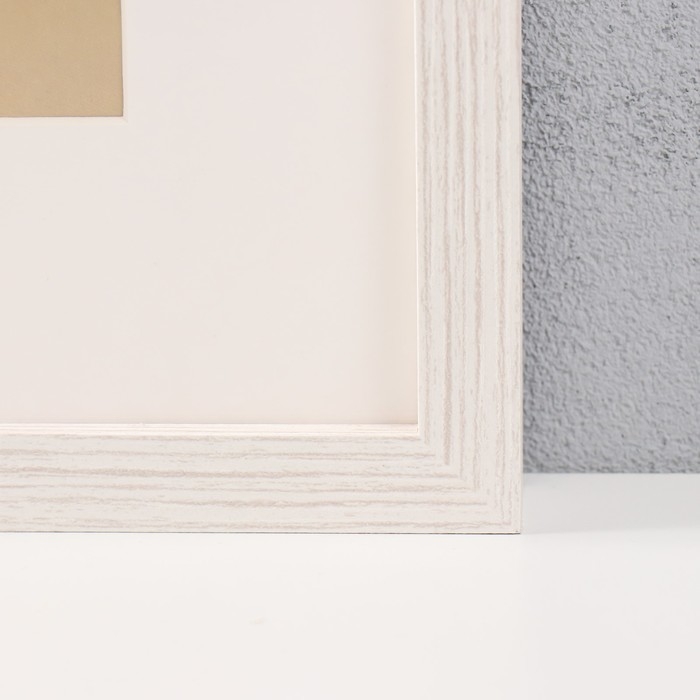 Фоторамка МДФ 30х40 см, №4, wenge veralinga, 16 мм,  с паспарту