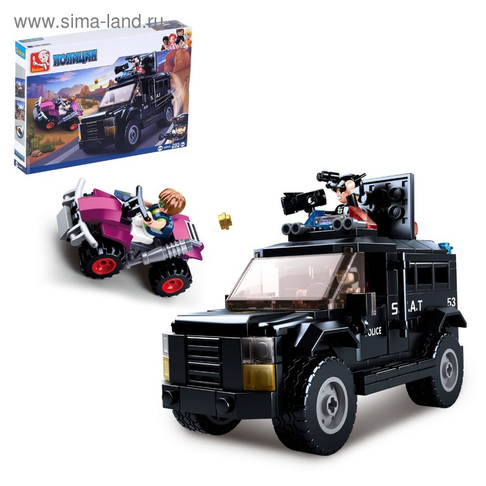 Конструктор &laquo;Полиция: Погоня&raquo;, 293 детали