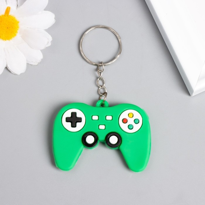 Брелок резина Брелок резина "Джойстик" МИКС 2,7х3,8х0,4 см