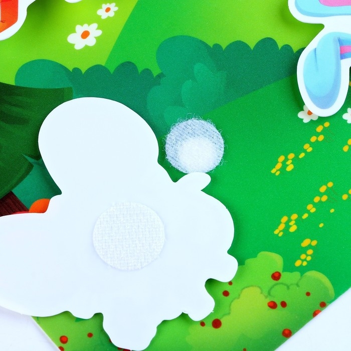 Развивающая игра на липучках. Театр по мотивам русской народной сказки &laquo;Теремок&raquo;