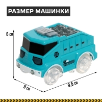 Автотрек «Строительная площадка», гибкий, мёртвая петля, 250 деталей Автотрек «Строительная площадка», гибкий, мёртвая петля, 250 деталей