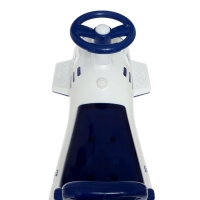 Каталка-толокар &laquo;Бибикар&raquo;, звук, бело-синий