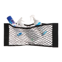 Сетка багажная TORSO для ниш, карман 25×60 на липкой ленте Сетка багажная TORSO для ниш, карман 25×60 на липкой ленте