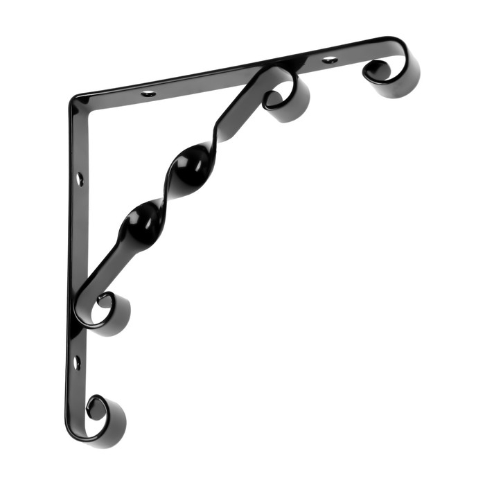 Кронштейн, LIGHT, 150х150, металл, черный, 1 шт. Кронштейн, LIGHT, 150х150, металл, черный, 1 шт.