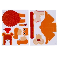 Набор для творчества создние 3D фигурки &laquo;Лев&raquo;