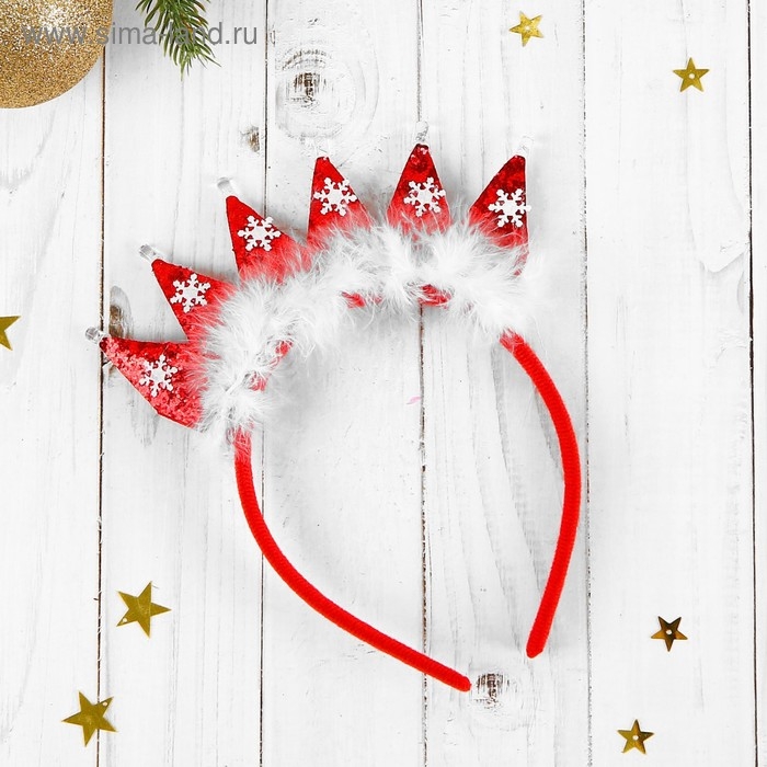 Карнавальный ободок «Корона», световой Карнавальный ободок «Корона», световой