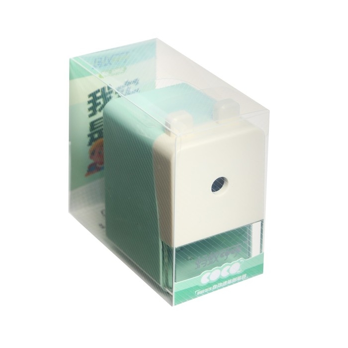 Точилка механическая с контейнером Точилка механическая с контейнером "Класика", МИКС