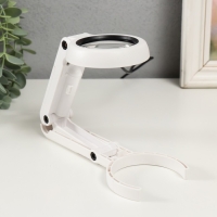 Лампа-лупа х7 для творчества LEDx6 от 3АAA+ USB линза d=5,5 см 2,6х9х19 см Лампа-лупа х7 для творчества LEDx6 от 3АAA+ USB линза d=5,5 см 2,6х9х19 см