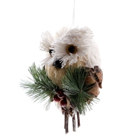 Новый год! Декоративная подвеска «Белая совушка» 7 × 11 × 20 см Новый год! Декоративная подвеска «Белая совушка» 7 × 11 × 20 см