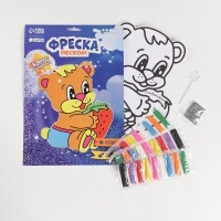 Фреска &laquo;Сладкоежка&raquo;, 9 цветов песка