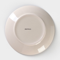 Тарелка керамическая десертная Доляна &laquo;Морской мир&raquo;, d=19 см, цвет голубой